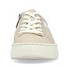 Rieker Morelia Laced Platform Trainer - Beige